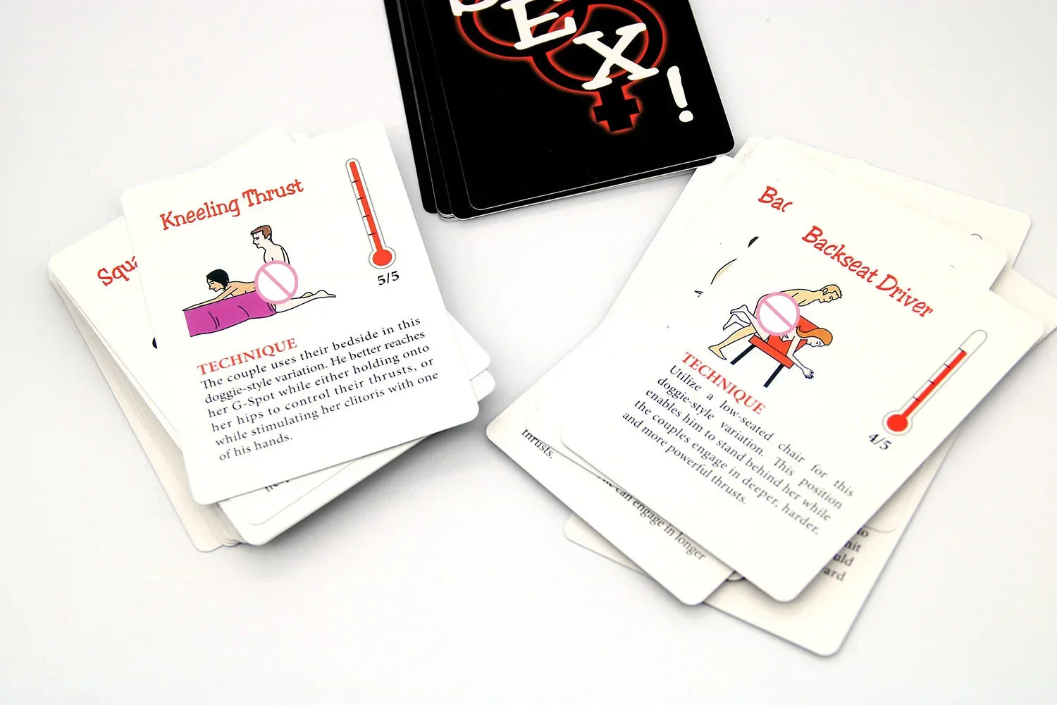 English Sex Card Game (50 Kinds of Card)
