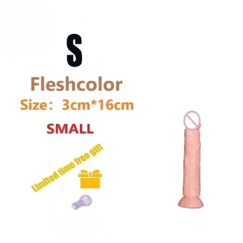 Clearance Sale Soft Dildos (5 Colors)