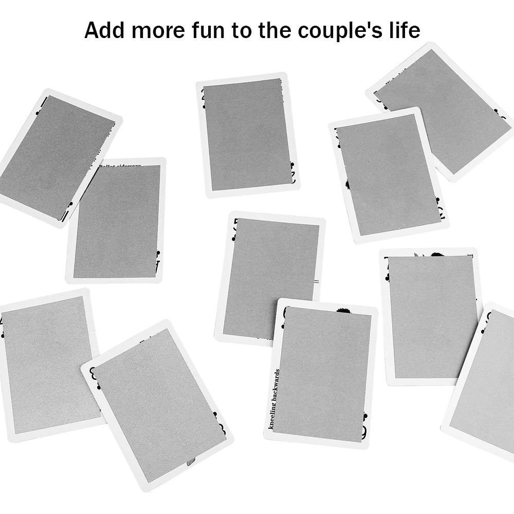 POFUL 54 Kind of Sex Positions Flirting Card Game