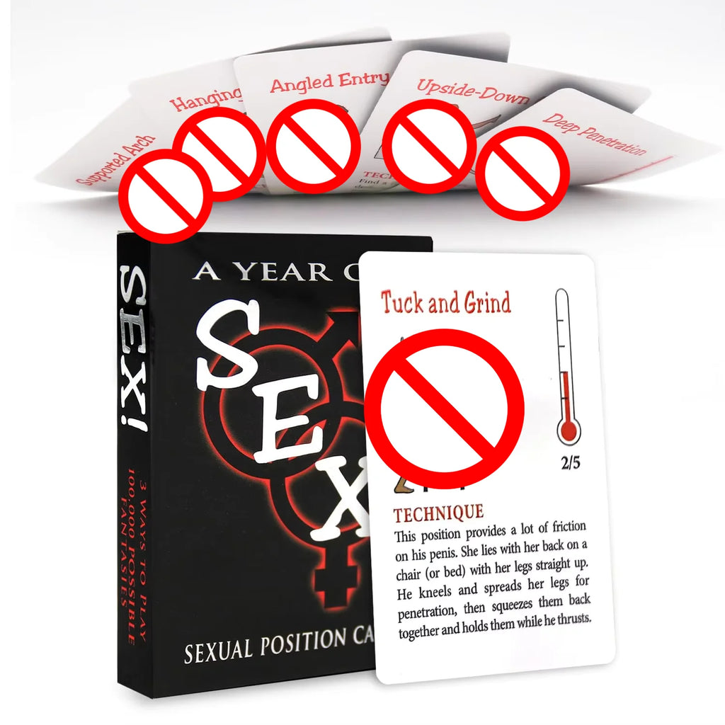 Sex Posture Card