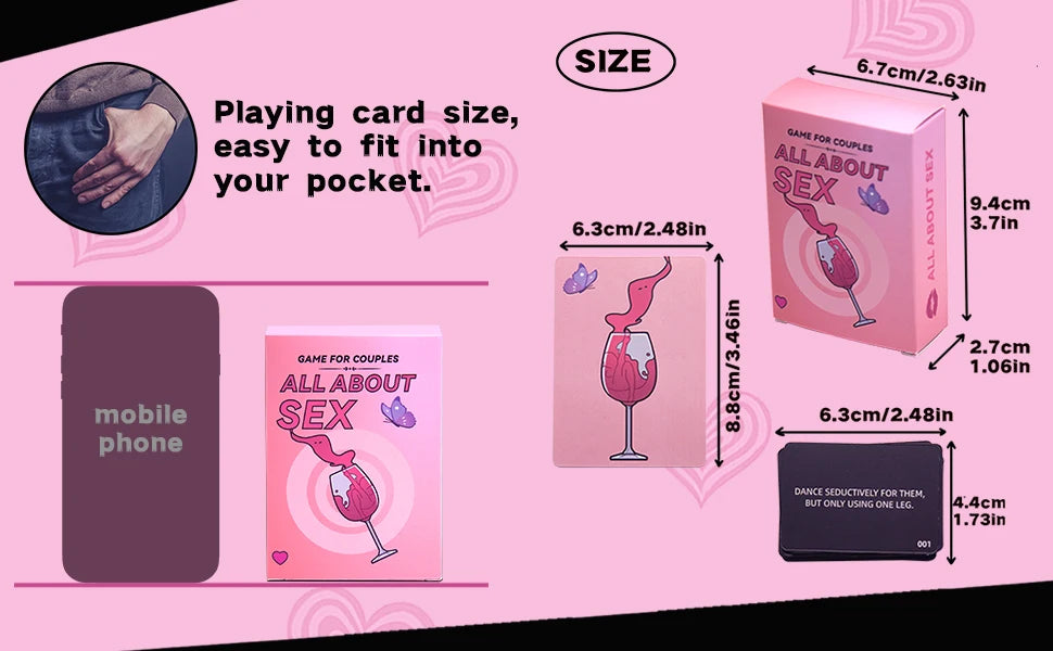 All About Sex Original Card Game (20+Mins)