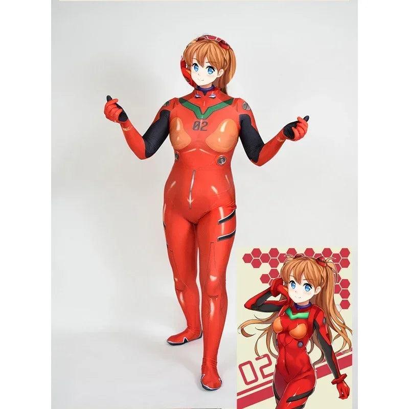 New 2025 EVANGELION Ayanami Rei Cosplay Costume