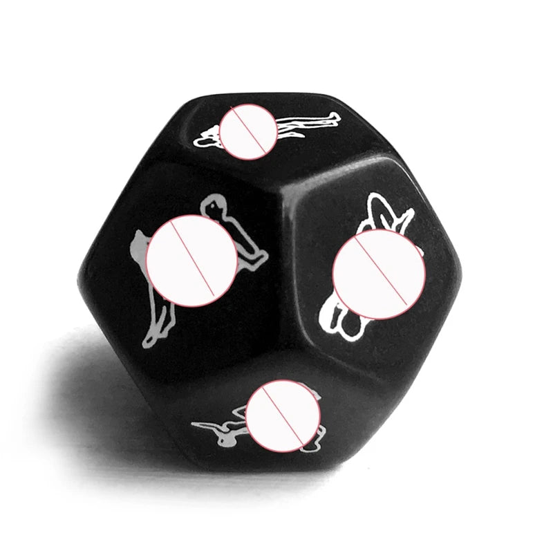 yunman Sex Dice 6/12 Sides Romance