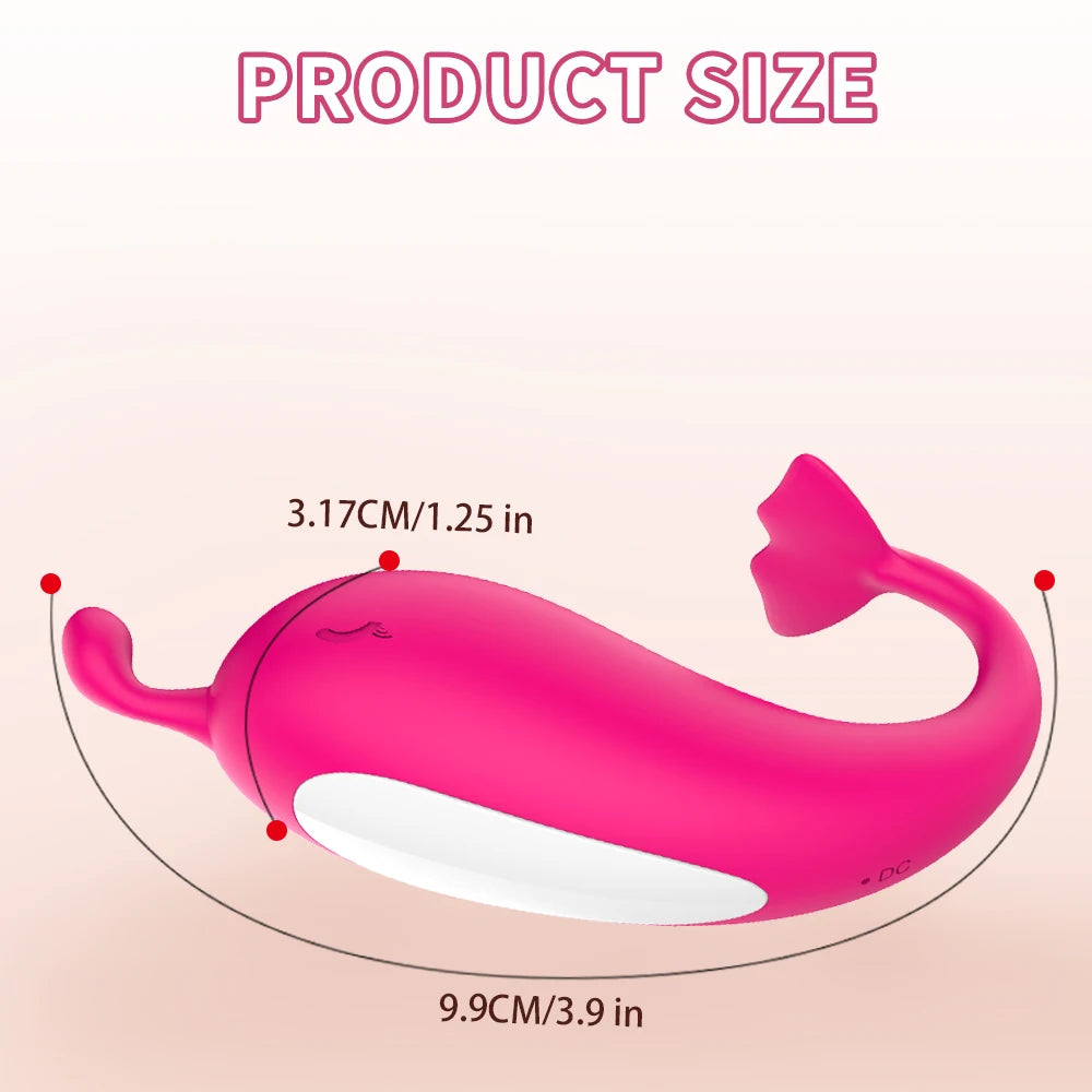 Wireless Vibration Love Egg Vibrator (Bluetooth APP Control)