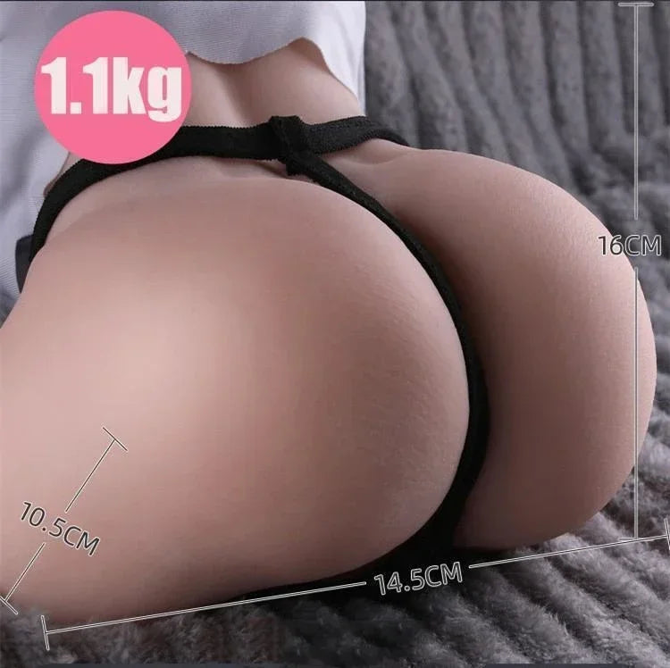 Realistic 3D Big Ass Double Channel Masturbation