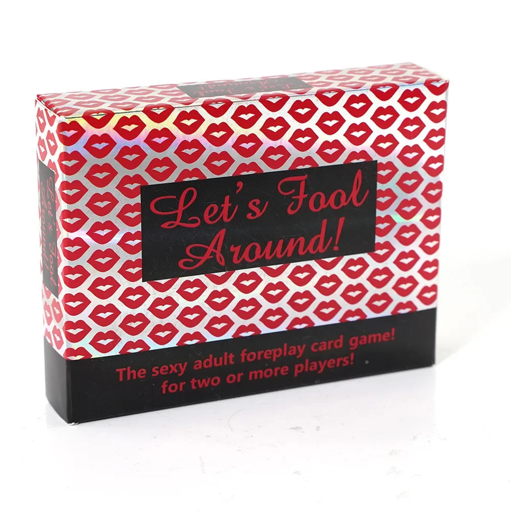 English Sex Card Game (50 Kinds of Card)