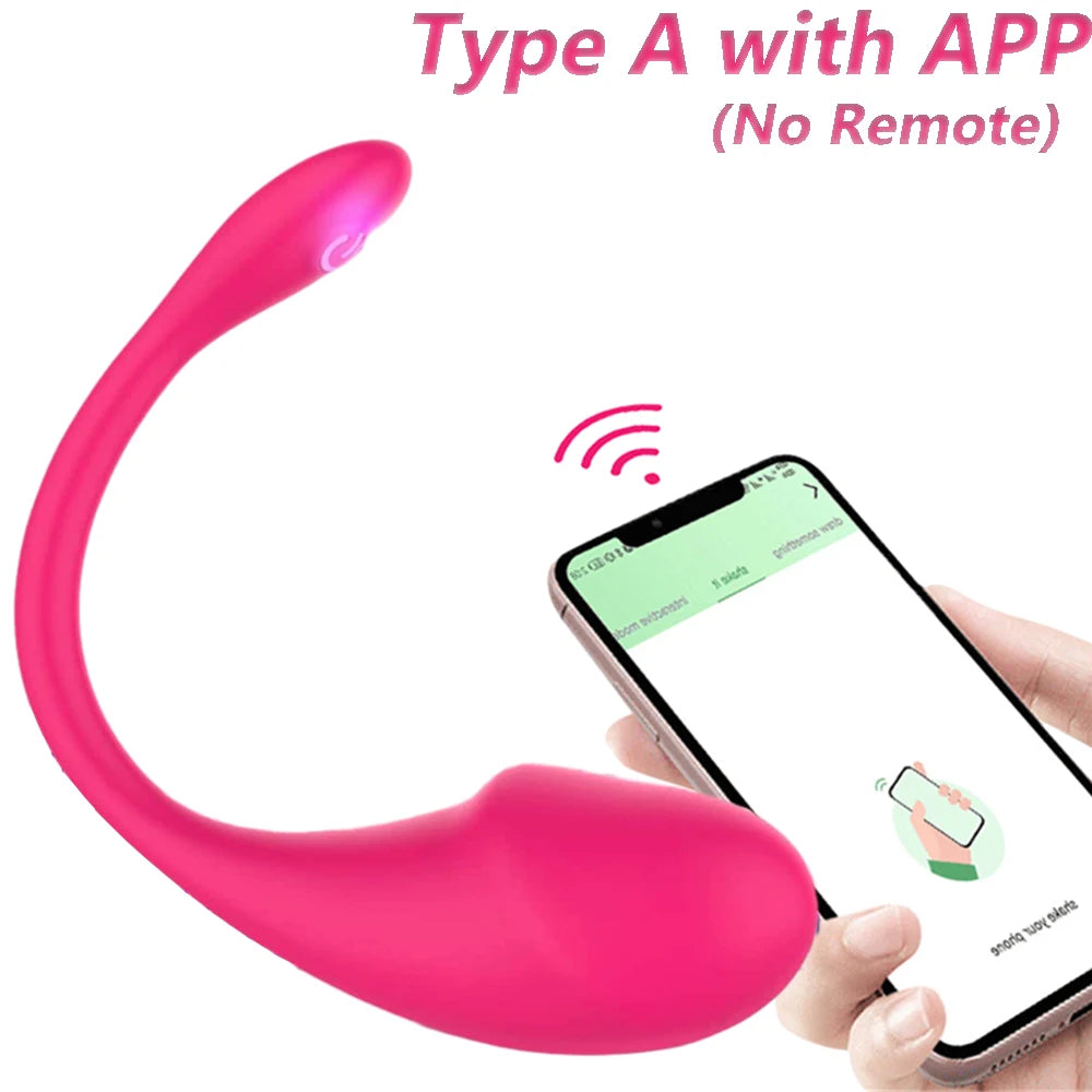 Wearable Vibrating Love Egg (APP Control)