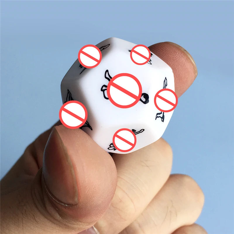 yunman Sex Dice 6/12 Sides Romance