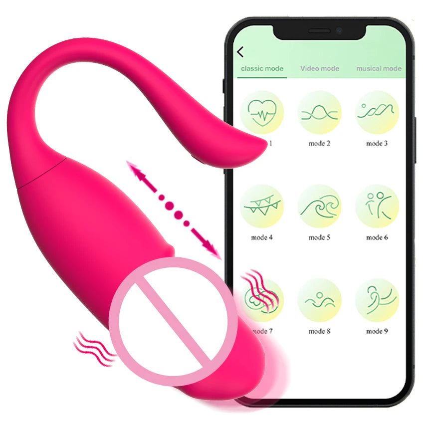 Soouowo APP Remote Control Wearable Vibrator Clitoral