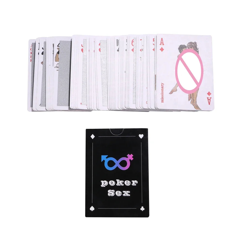 POFUL 54 Kind of Sex Positions Flirting Card Game