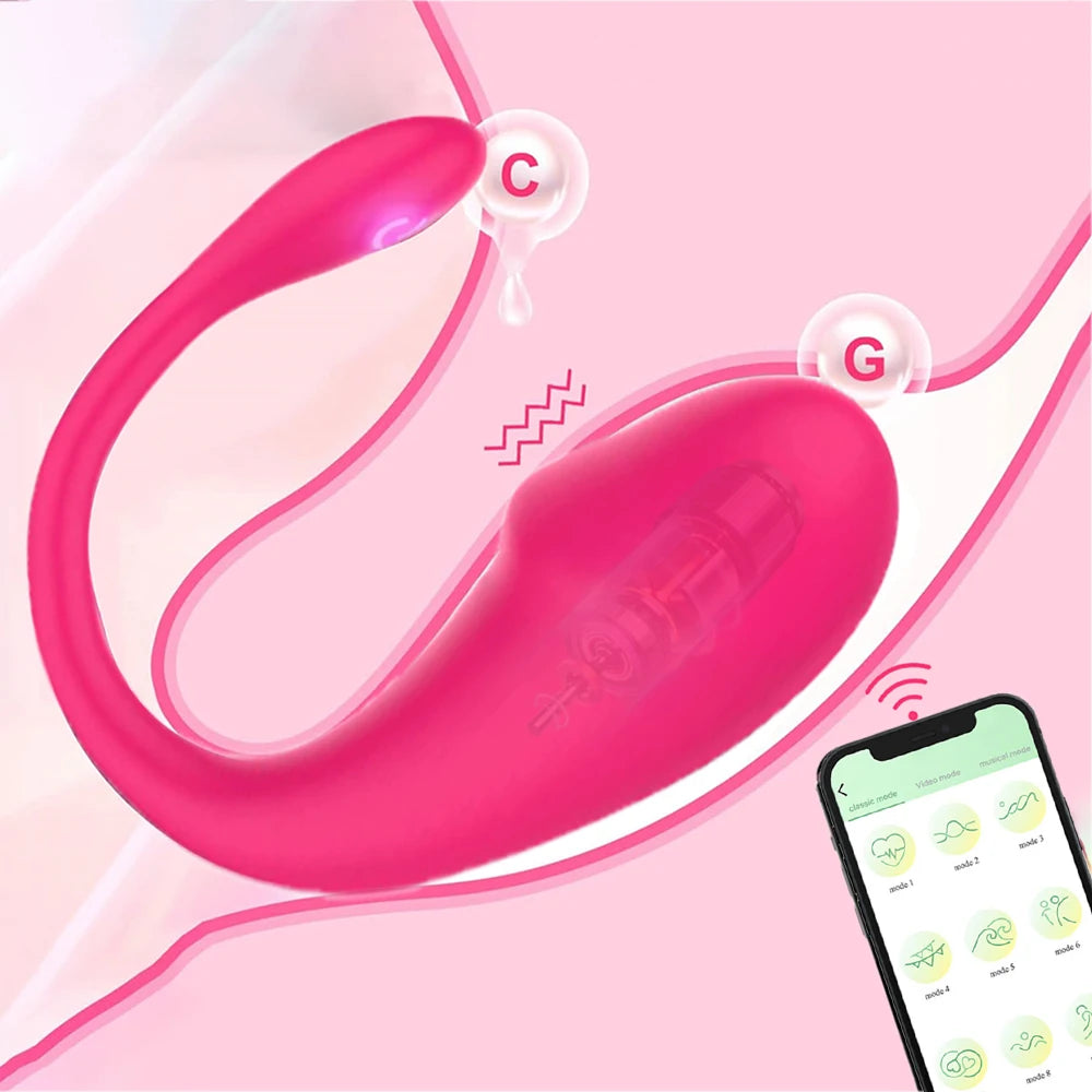 Wearable Vibrating Love Egg (APP Control)