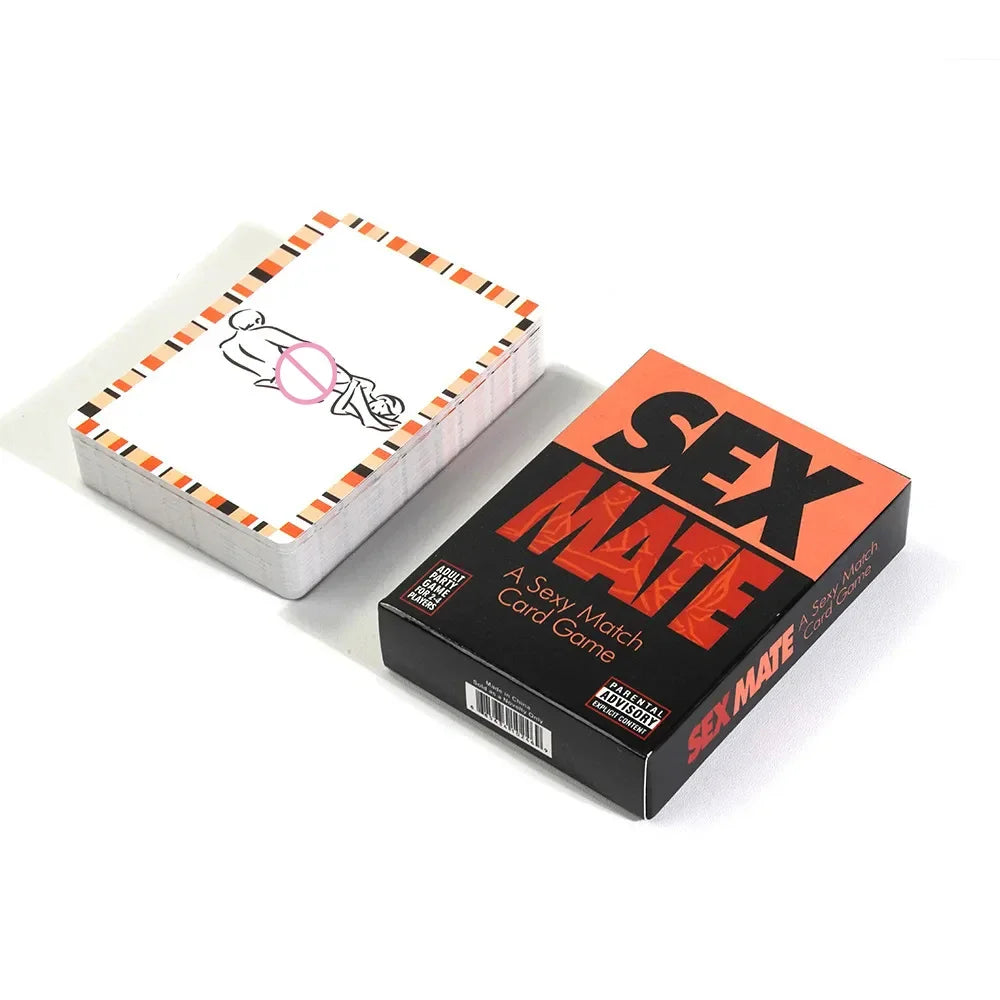 English Sex Card Game (50 Kinds of Card)