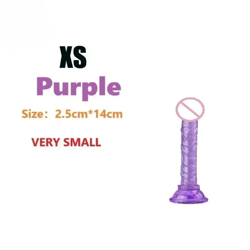 Clearance Sale Soft Dildos (5 Colors)