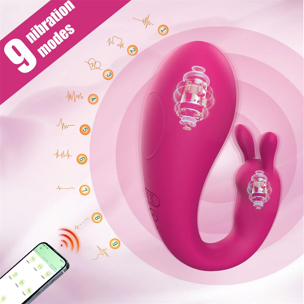 Wearable Vibrating Love Egg (APP Control)