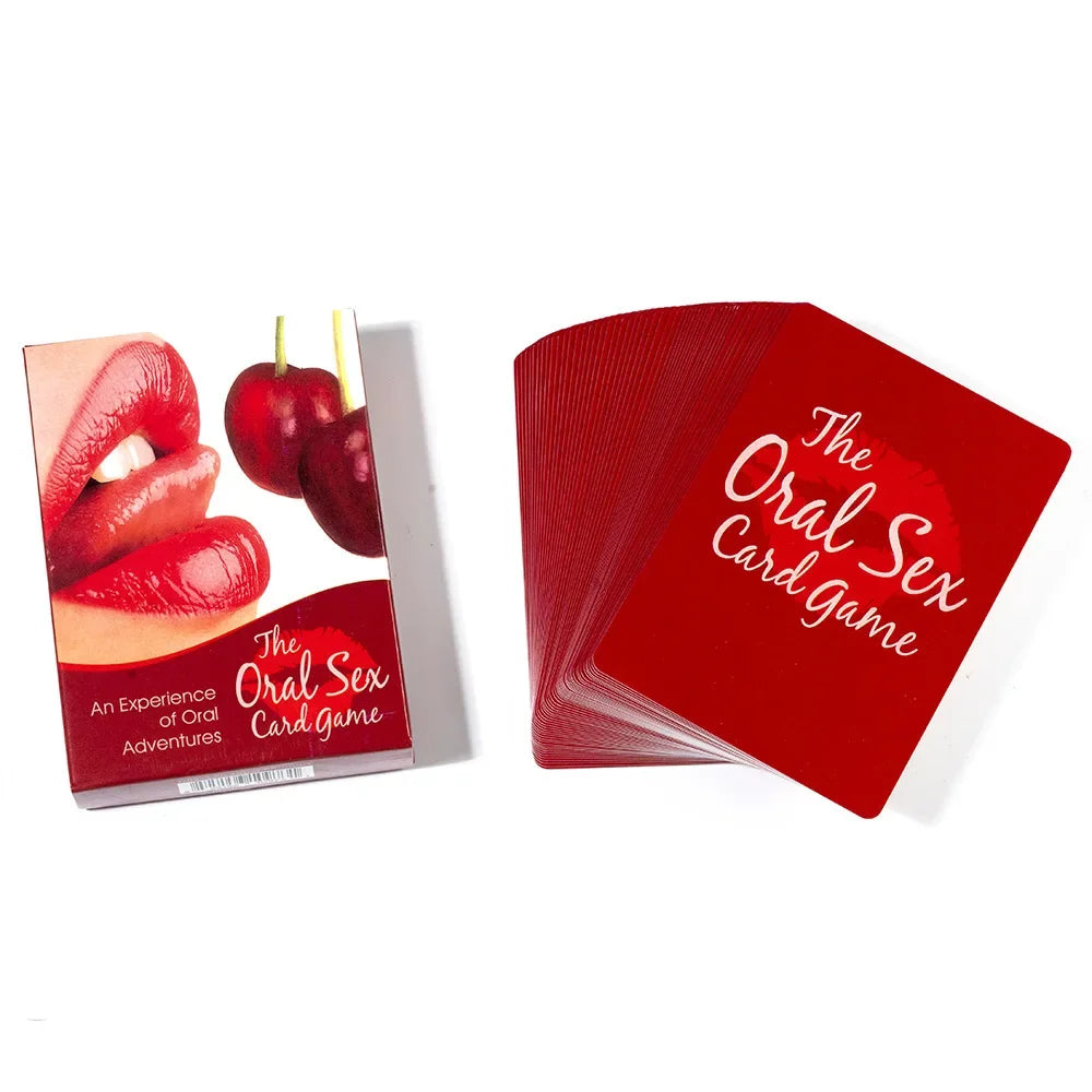 English Sex Card Game (50 Kinds of Card)