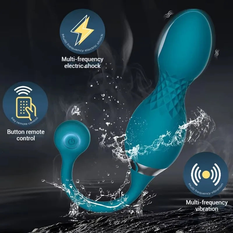 Adult Sexy Vibrating for Egg Toy Women's Remote Control Wireless Electric Shock Vibrators