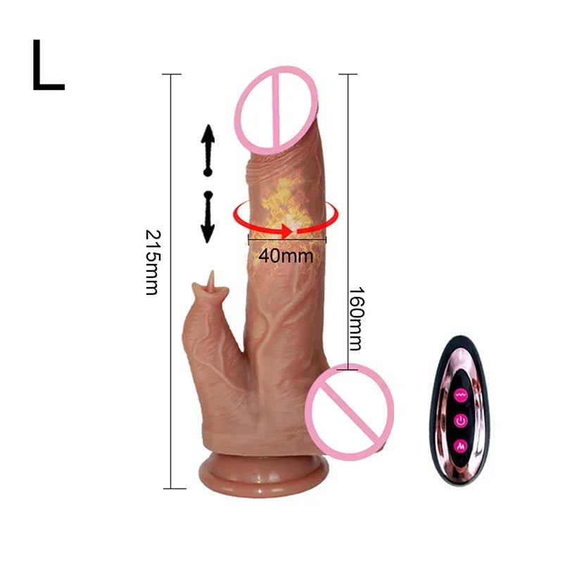 Realistic Dildos Vibration For Women Thrusting