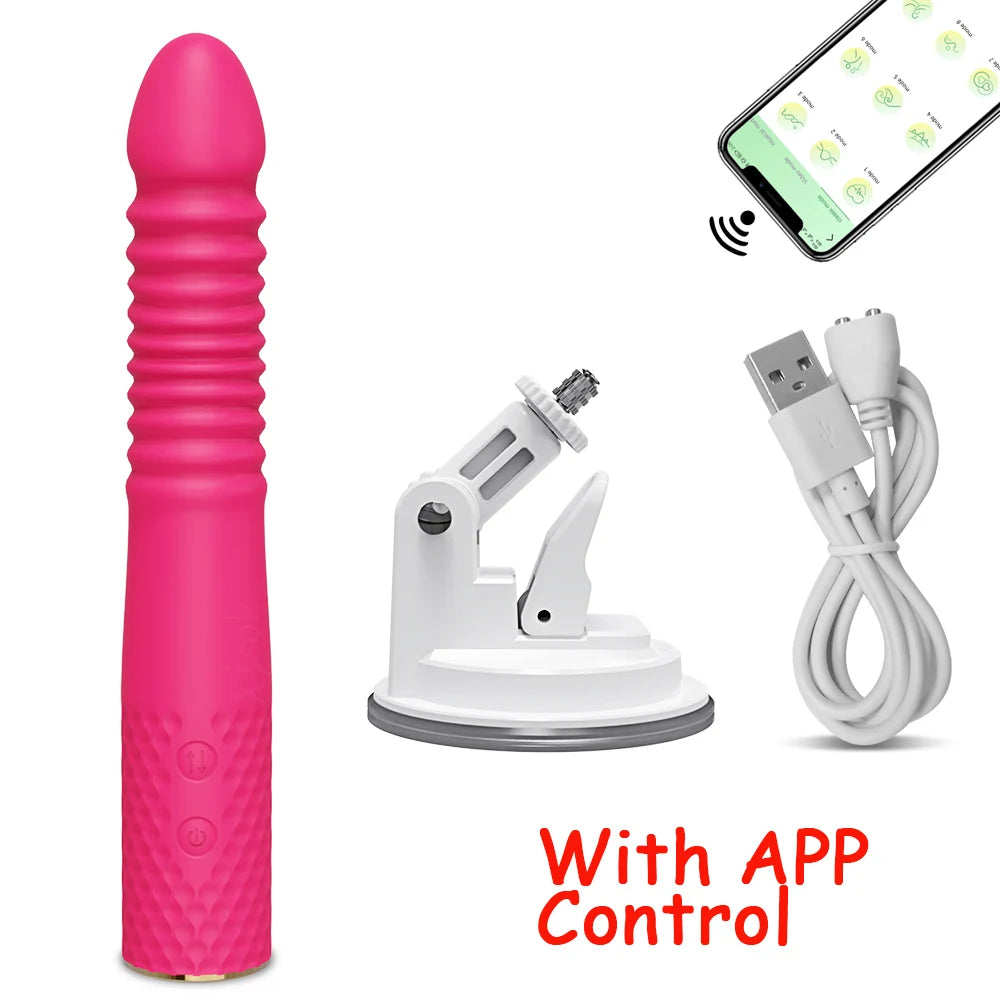 Sex Machine APP Controlled Vibrator (Automatic Up Down)