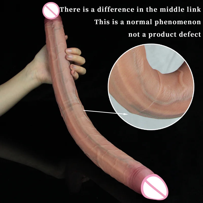 YiHH Realistic Long Dildos Double Head Dildo