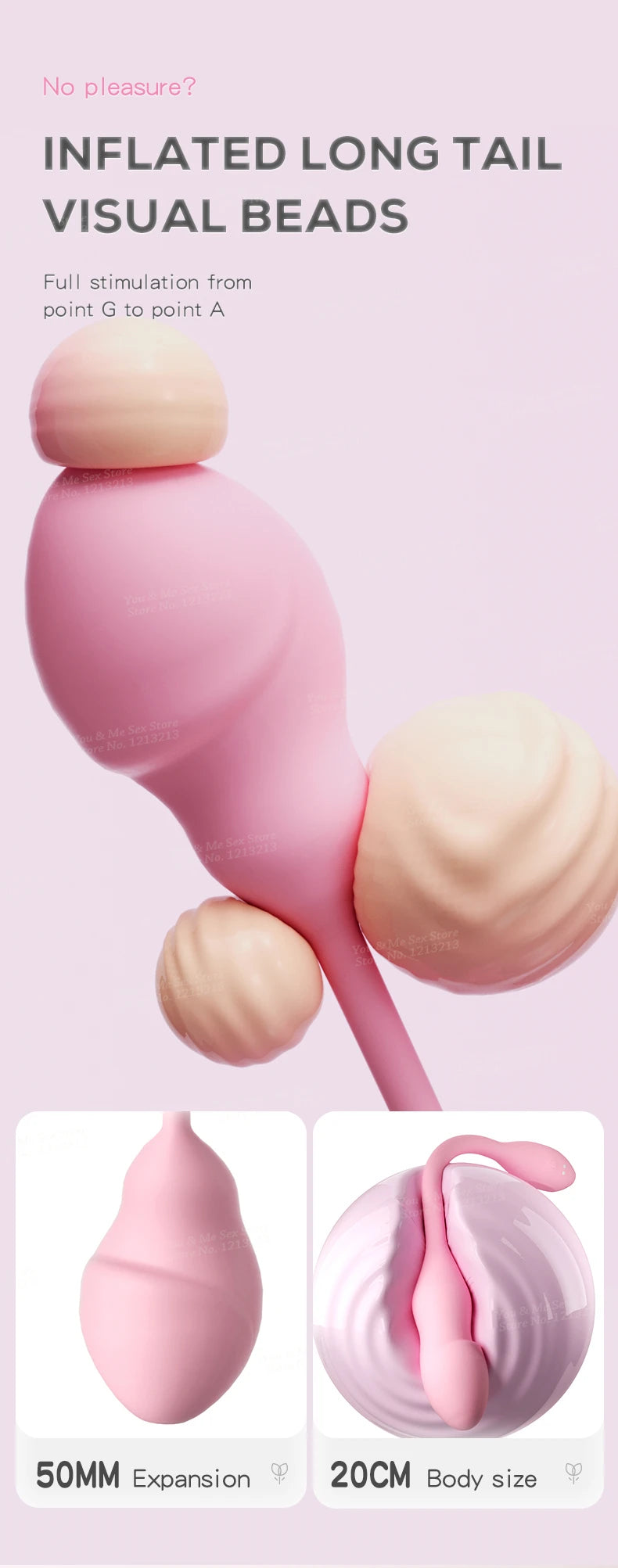 Inflatable Wireless Remote Vibrating Egg
