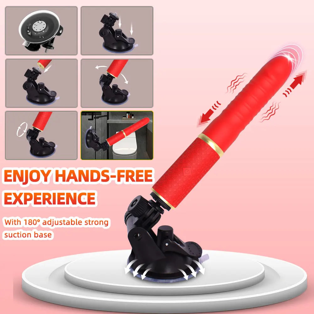 Sex Machine Thrusting Dildo Vibrator