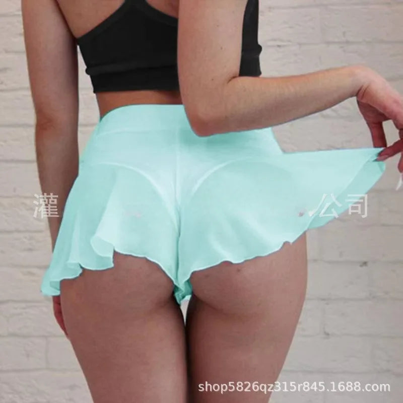 Sexy Erotic Lingerie For Sex Cosplay Pornos Suit Transparent Exotic Pants Women Sexy Costume Dress Shorts Babydoll Underwear