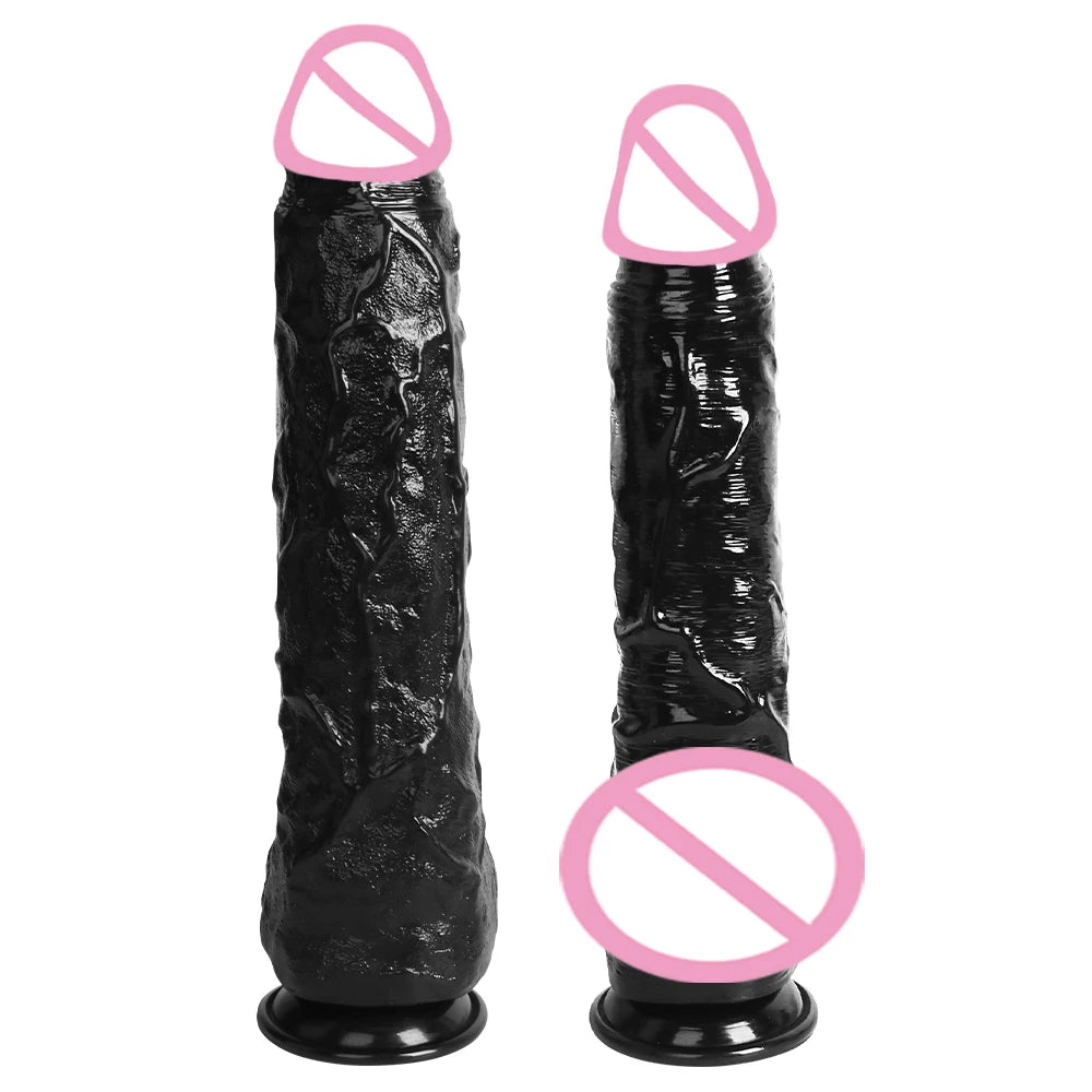 Super Big Dildo Huge Simulated Dildo Sex Toys For Women (Vaginal Anal Stimulation Large Size )