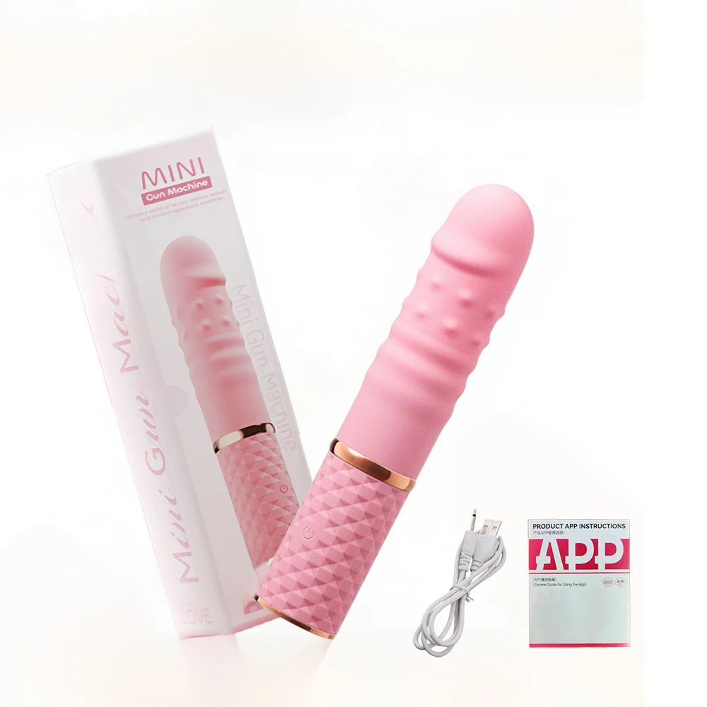 Sex Machine Telescopic Dildo Vibrator Automatic Up Down Massager G-Spot