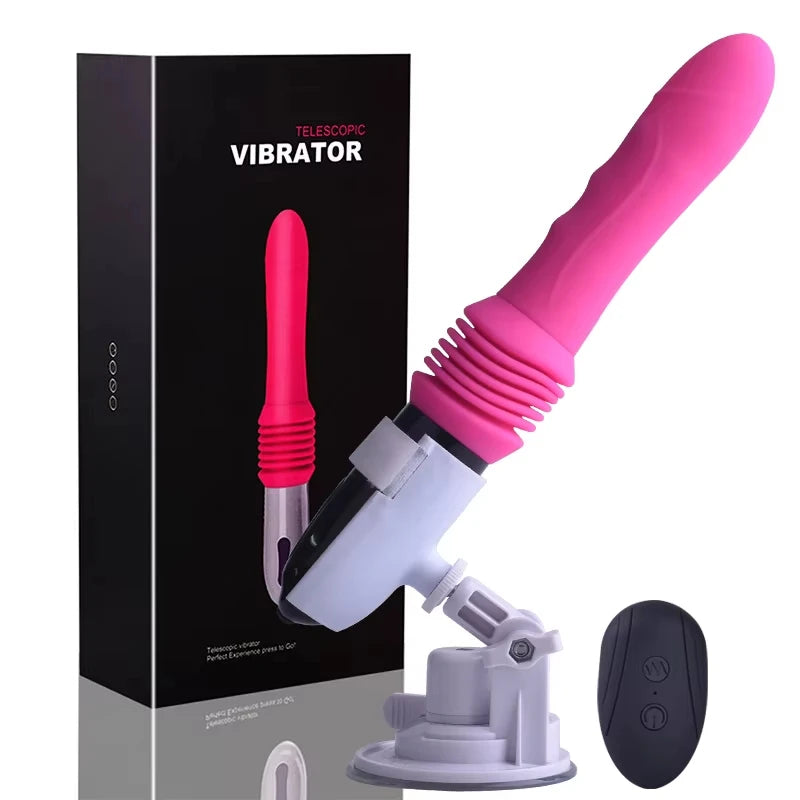Sex Machine Thrusting Big Dildo Vibrator