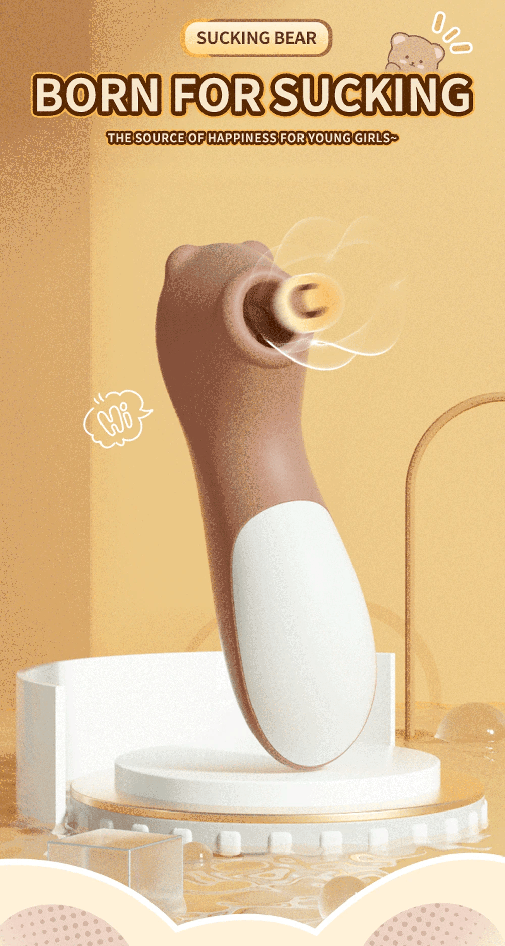 YAFEI Clit Sucking Vibrator 10 Speed Vibrating Sucker