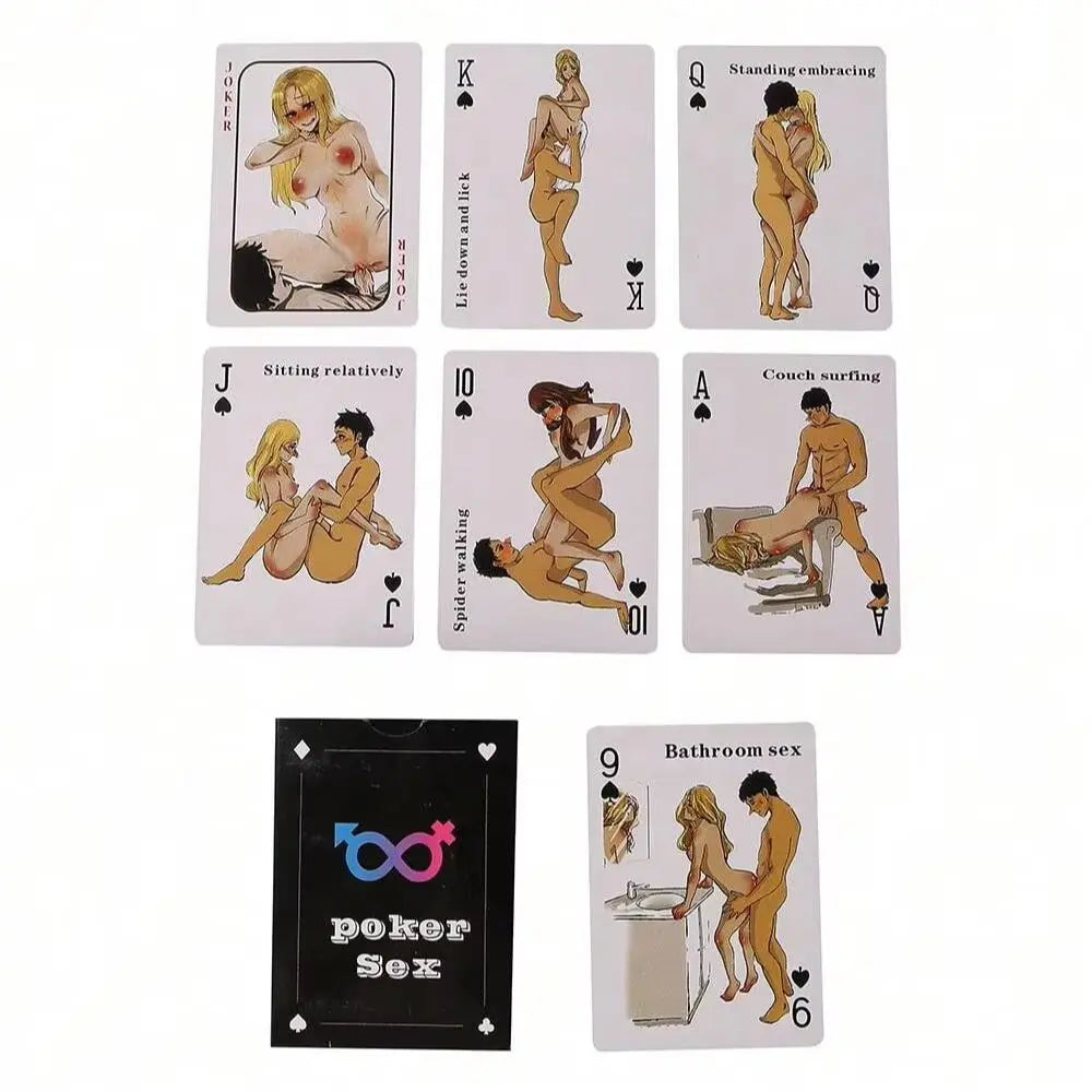 Adult Poker Card Game  (54 Cards)