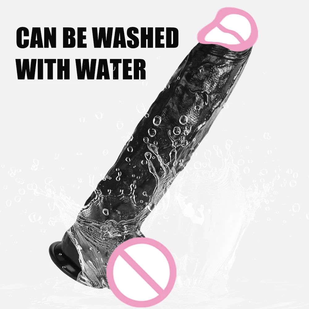 Super Big Dildo Huge Simulated Dildo Sex Toys For Women (Vaginal Anal Stimulation Large Size )