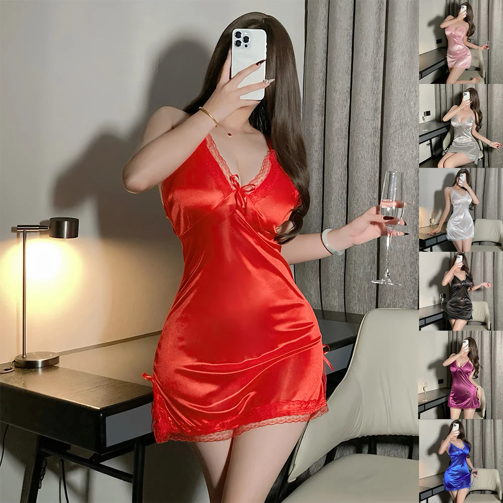 Sexy Nightdress Lace Bodysuit Pajama