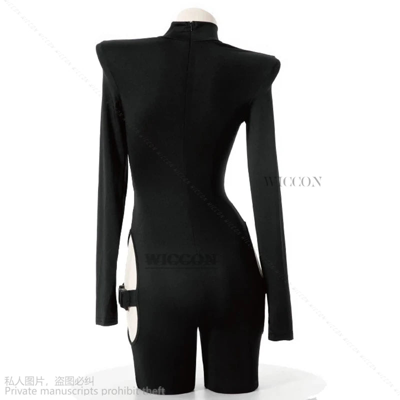 Assassin Agents Tight Jumpsuit Cosplay