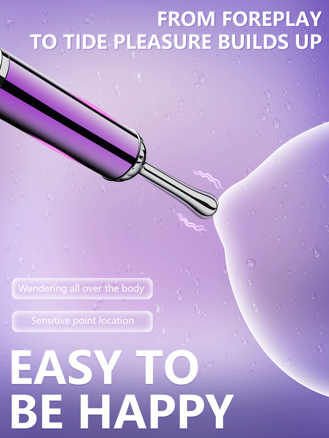 High Frequency  Clitoral Vibrator (Squirting Vibrator)