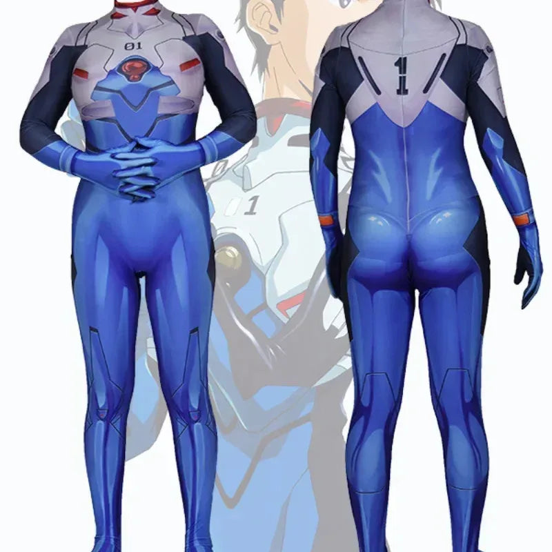 New 2025 EVANGELION Ayanami Rei Cosplay Costume