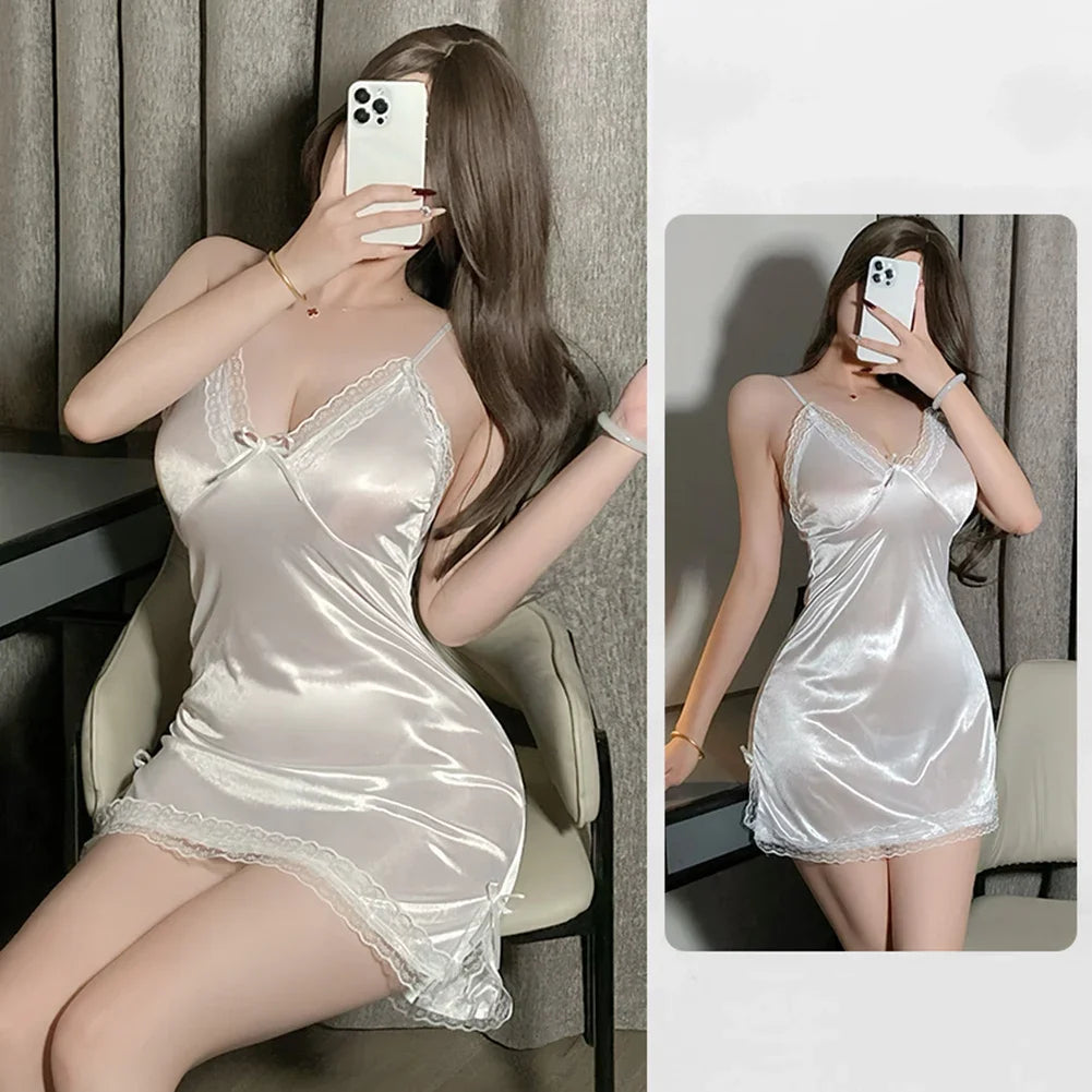 Sexy Nightdress Lace Bodysuit Pajama