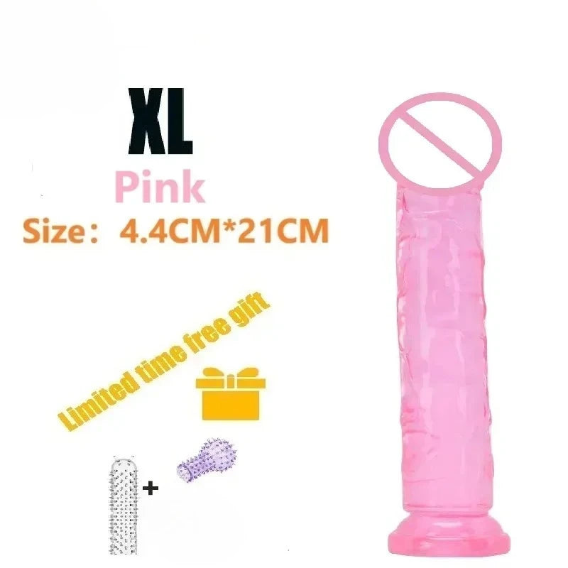 Clearance Sale Soft Dildos (5 Colors)
