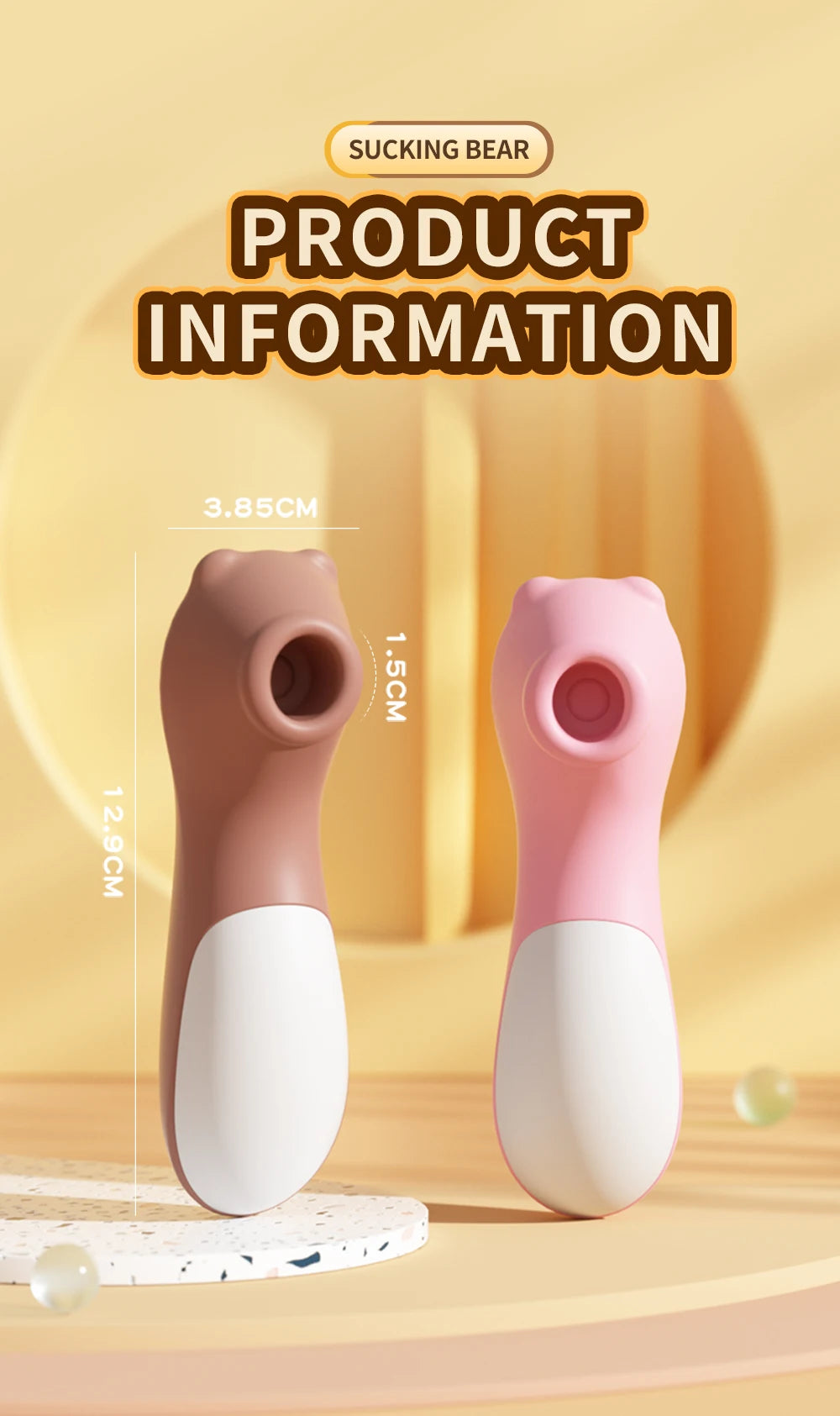 YAFEI Clit Sucking Vibrator 10 Speed Vibrating Sucker