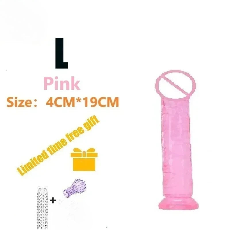 Clearance Sale Soft Dildos (5 Colors)