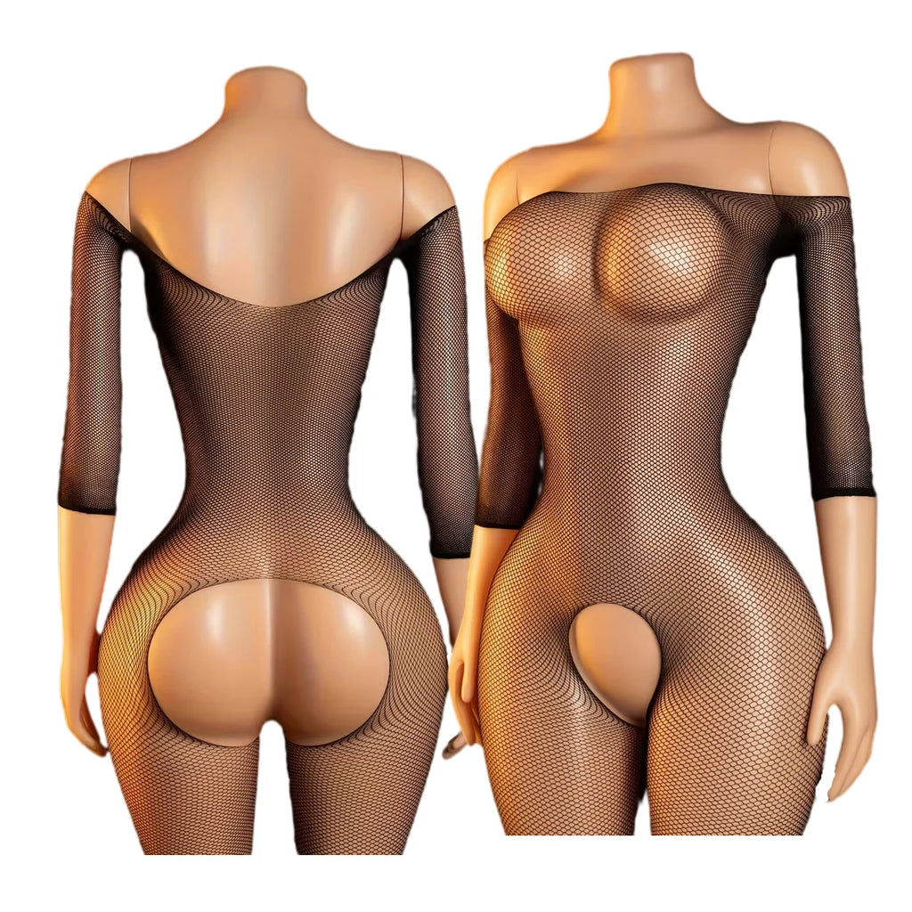 Sexy Lingerie Dress Crotchless Bodystockings Nightwear Bodysuits