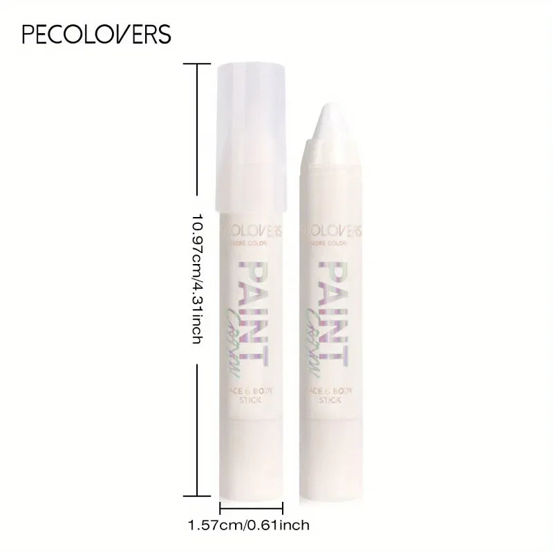 Face & Body Paint Sticks Body Paint Glow in The Dark Under UV Lights Face Painting Crayon Sticks Party