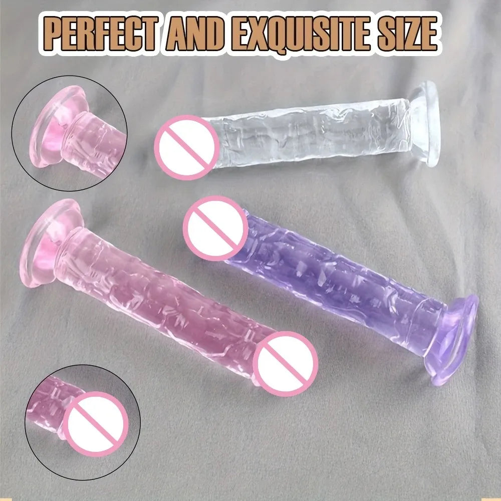 Clearance Sale Soft Dildos (5 Colors)
