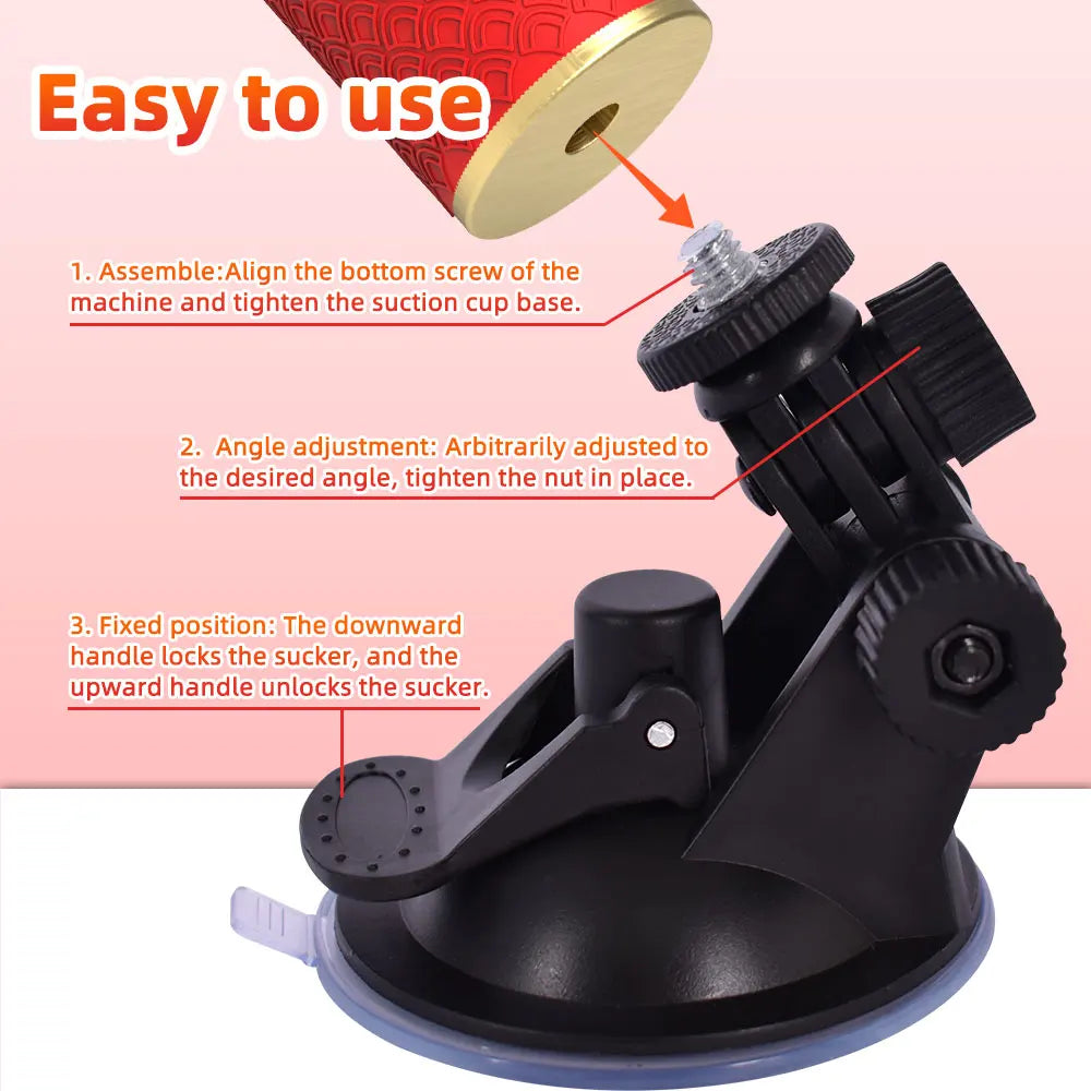 Sex Machine Thrusting Dildo Vibrator