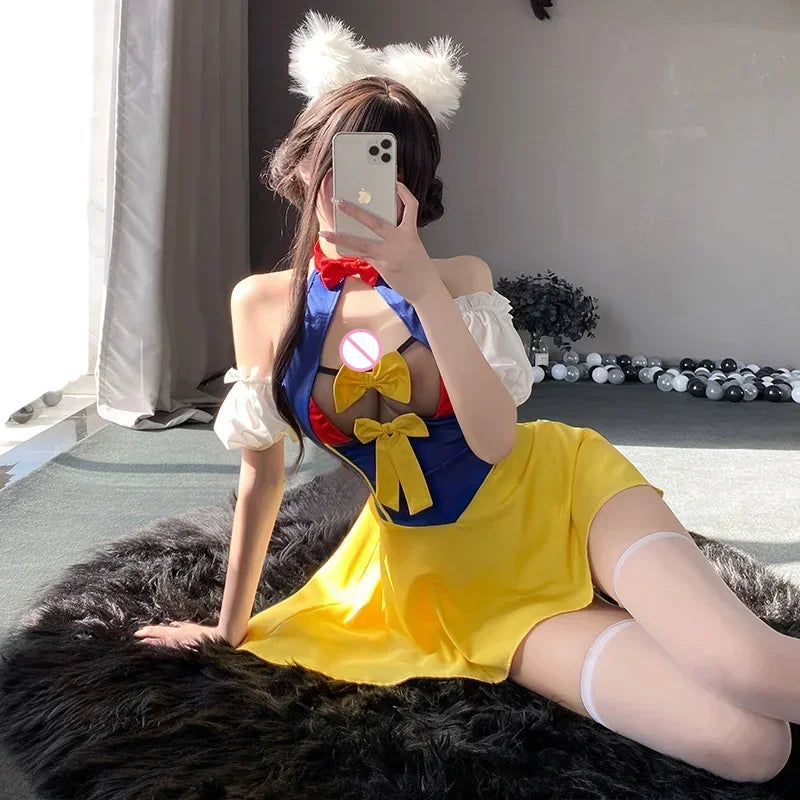Sexy School Girl Costumes Cosplay Princess