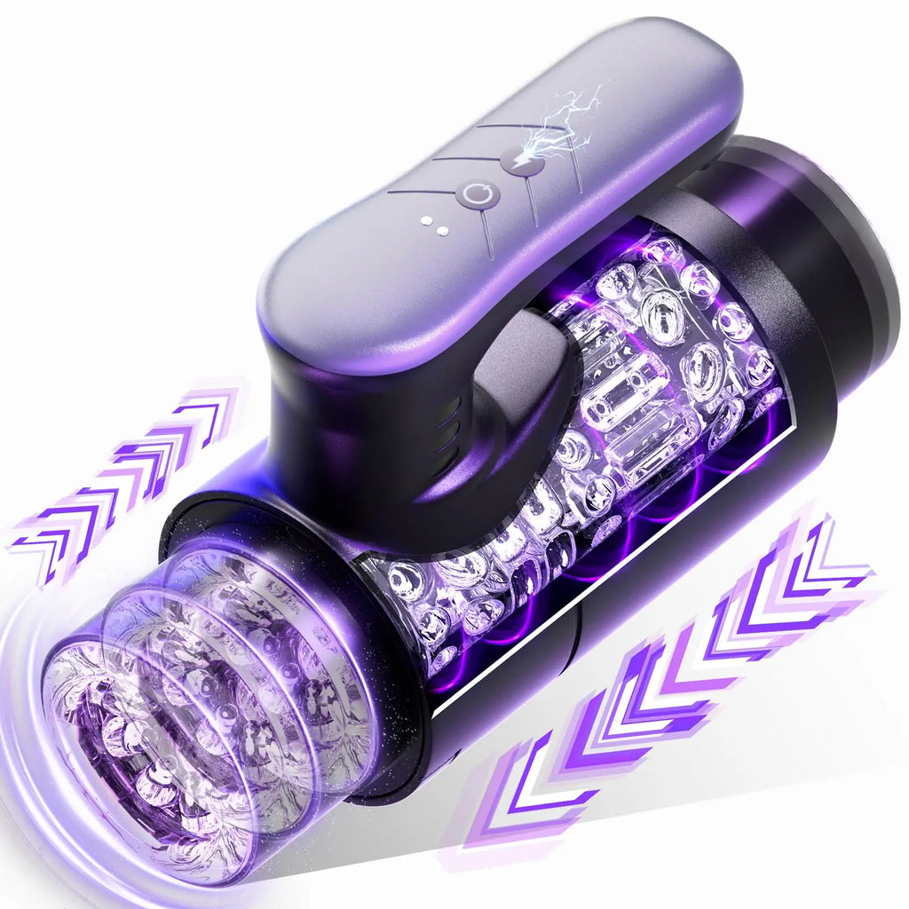 Jess Automatic Telescopic Silicone Masturbator
