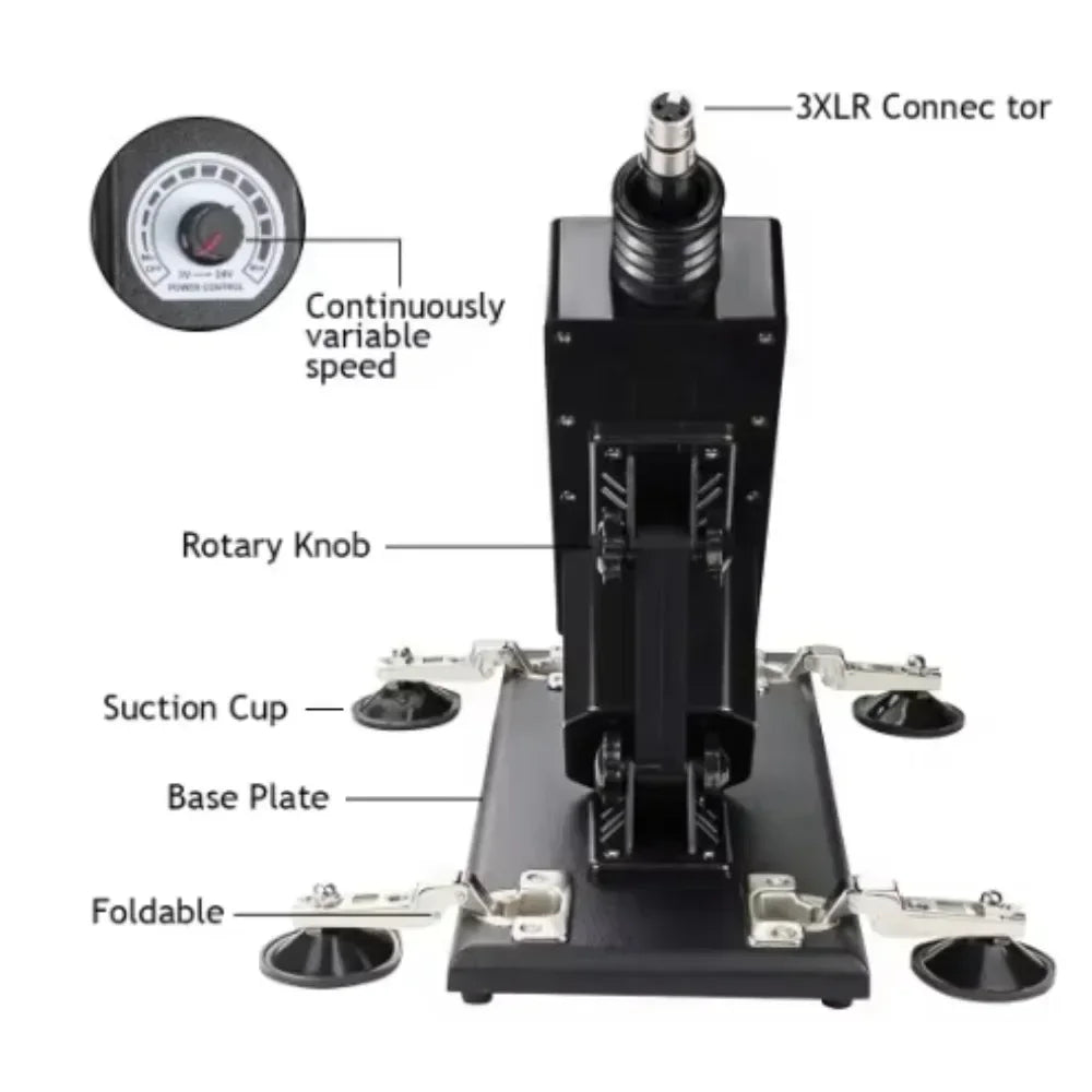 Sex Machine Automatic Thrusting Device for Men Women Masturbation Adjustable Vaginal Anal Massage Pumping Gun