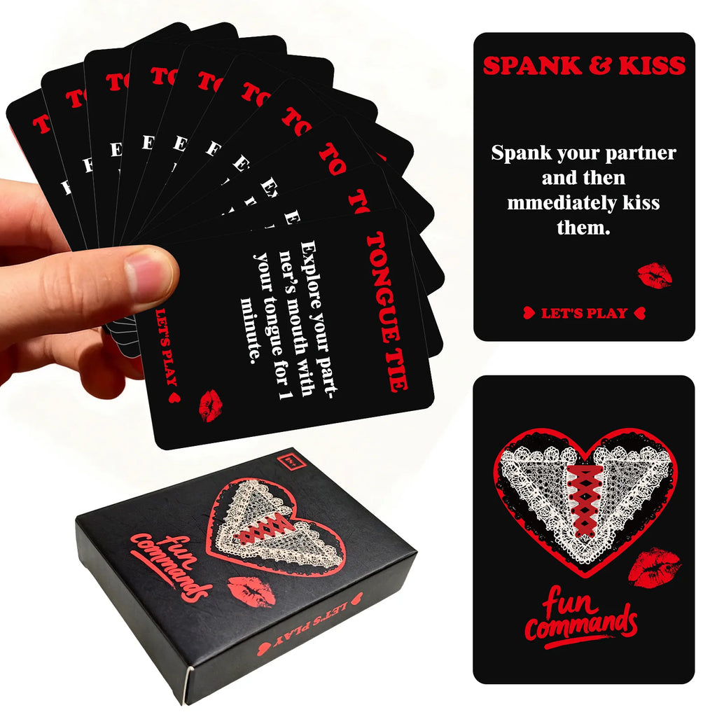50PCS Couple Sex Funny Game Card Truth or Dare Game Cards