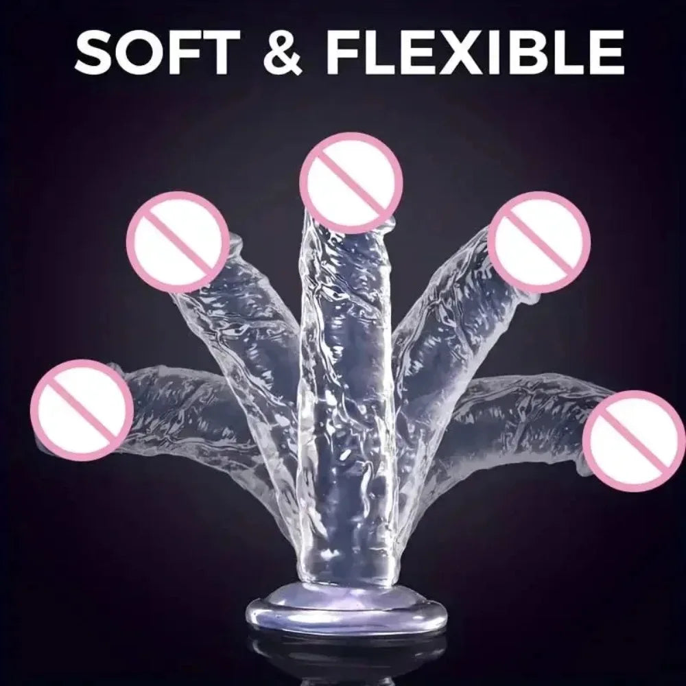 Clearance Sale Soft Dildos (5 Colors)