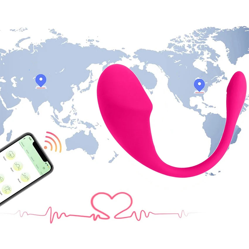Soouowo APP Remote Control Wearable Vibrator Clitoral